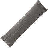  Presvlaka za jastuk ALMELO Tamnosiva 40 x 145 cm Kord | shoptok.hr