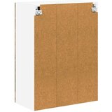 vidaXL Stenska kuhinjska omarica z vrati Dimljeni oreh 60 x 31 x 80 cm | Shoptok.si