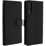 AVIZAR Folio Case Držalo za kartice in stojalo za video, zrnat ucinek - crna str. Samsung Galaxy A70, (20600250) | Shoptok.si