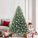 vidaXL Umjetno božićno drvce s stalakom Zelena 180 cm PE i PVC | shoptok.hr