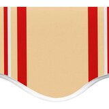 vidaXL Nadomestno blago za tendo rumeno in oranžno 4x3 m, (20609622) | Shoptok.si