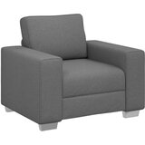 SOFA 3 pcs Tamno siva 219 x 80 x 82 cm Platnasta tkanina | shoptok.hr