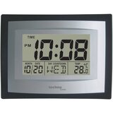 Technoline WS 8004 kvarčni zidni sat 220 mm x 170 mm x 35 mm srebrna, crna | shoptok.hr