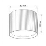 Brilagi Spot svetlo STRIPY 1xGX53/15W/230V 60x82 mm braon Slike