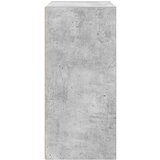 vidaXL Knjižna omara betonsko siva 31x24x52 cm inženirski les | Shoptok.si