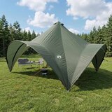  za zabave s krovom Vojska zelena 400 x 400 x 320 cm | shoptok.hr