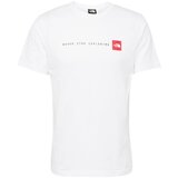 The North Face Majica 'NEVER STOP EXPLORING' crvena / crna / bijela Cijene