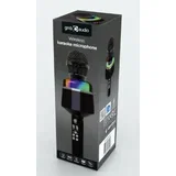 MICBT-01-BK bežični karaoke mikrofon sa zvučnikom 3W, LED, black
