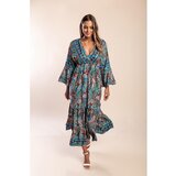 Fenzy Maxi Haljina S Uzorkom, Roza | shoptok.hr