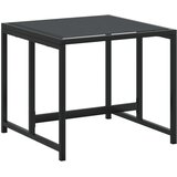  17-dijelni vrtni blagovaonski set crni od tekstilena | Eponuda.com