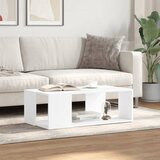  Stolić za kavu bijeli 89,5x48x30 cm od konstruiranog drva | shoptok.hr