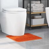  Prostirka protiv klizanja s izrezom za WC Narančasta 50 x 50 cm | shoptok.hr