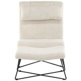 Venture Home lounge fotelja s tabureom Laconia, bijela | shoptok.hr