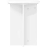  Stalak za biljke 2 pcs Bijela Ø29,5 x 40 cm Konstruirano drvo | Eponuda.com