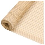 vidaXL Zaščitna mreža bež 1x25 m HDPE 75 g/m² | Shoptok.si