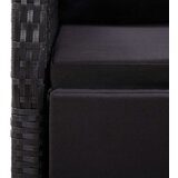  5-dijelni vrtni blagovaonski set crni | shoptok.hr