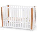 Kinderkraft select otroška posteljica koya™ z vzmetnico 60x90 in setom za podaljšanje white | Shoptok.si