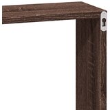  Zidni ormarić boja smeđeg hrasta 100x16x30 cm konstruirano drvo | shoptok.hr