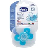 Chicco Varalica physio silikon 6-16m 1/1 0%BPA-plava udobnost, plava | Eponuda.ba
