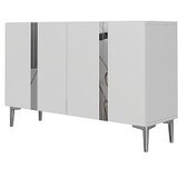 Hanah home Konzola Anka 120 White Silver | Eponuda.com