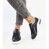 Gemre Black lace-up sneakers with glitter Zorka | Shoptok.si