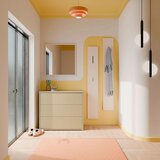 CARRYHOME Komoda Alice, Svetlo Rumena | Shoptok.si