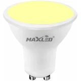 MAX-LED led žarnica - sijalka GU10 7W (55W) toplo bela 3000K