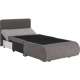 Kondela Raztegljiv naslanjač, sivo-rjava Taupe, KENET NEW | Shoptok.si