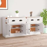  Komode bijele 2 kom od konstruiranog drva | shoptok.hr
