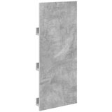  Polica za časopise s policom Betonski sivi 51 x 11 x 102 cm | shoptok.hr