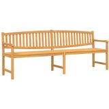 vidaXL Vrtna klop 228x59,5x90 cm trdna tikovina, (20804292) Cene