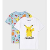 Sinsay Pamučne majice s printom 2 pack Pokemon Cijene