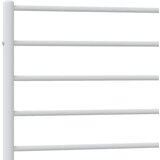  Metalni okvir za krevet s uzglavljem bijeli 107x203 cm | shoptok.hr