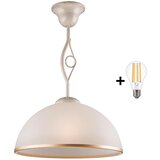  Brilagi - LED luster na šipci ANTICO 1xE27/60W/230V bela patina | Eponuda.com