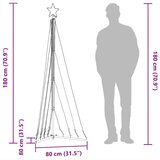 vidaXL Lučke za novoletno jelko 339 LED diod modre 187 cm | Shoptok.si