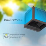  LED solarno zidno svetlo sa senzorom LED/9W/3,7V 3000/4000/6000K IP65 2600mAh braon | Eponuda.com