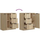  Komoda 2kom boja hrasta sonome 60x30x70cm od konstruiranog drva | shoptok.hr