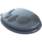  Toaletni pokrov s tiho zaporo 2 pcs Siva 44 x 38 cm MDF plošča, (5000207976) | Shoptok.si
