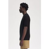 Fred Perry Majice & Polo majice STRIPE KNITTED T-SHIRT Črna | Shoptok.si