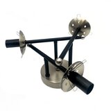 Plafonski luster MALENA 3xE14/5W/230V crna/zadimljena | Eponuda.com
