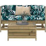  3-dijelni set vrtnih sofa od impregnirane borovine | shoptok.hr