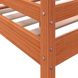  Visoki krevet voštano smeđi 90 x 200 cm od masivne borovine | shoptok.hr