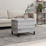  Stolić za kavu boja hrasta 60 x 44,5 x 45 cm konstruirano drvo | shoptok.hr