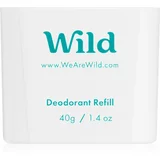 WILD Fresh Cotton & Sea Salt trdi dezodorant nadomestno polnilo 40 g