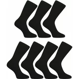 Nedeto 7PACK Socks High Black