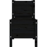  Sadilica crna 178,5 x 44 x 75 cm od masivne borovine | shoptok.hr