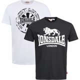 Lonsdale Men's t-shirt regular fit double pack | shoptok.hr