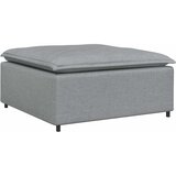  Modularna sofa s podnožjem i jastucima, tkanina, svijetlo siva | Shoptok.si