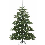  Umjetno božićno drvce s nogom Zelena 150 cm PVC i čelik | shoptok.hr
