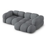 Cosmopolitan Design Siva kutna garnitura (s desnim kutom/s ležaljkom) Loretto – | shoptok.hr
